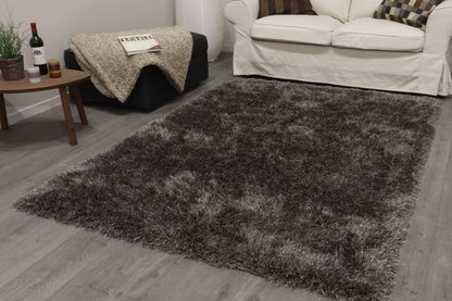 Tappeto a pelo alto colore grigio antracite - VR3003