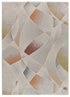 Tappeto soggiorno moderno colore crema beige terracotta- UN2097