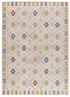 Tappeto etnico moderno colore crema beige terracotta- UN2098