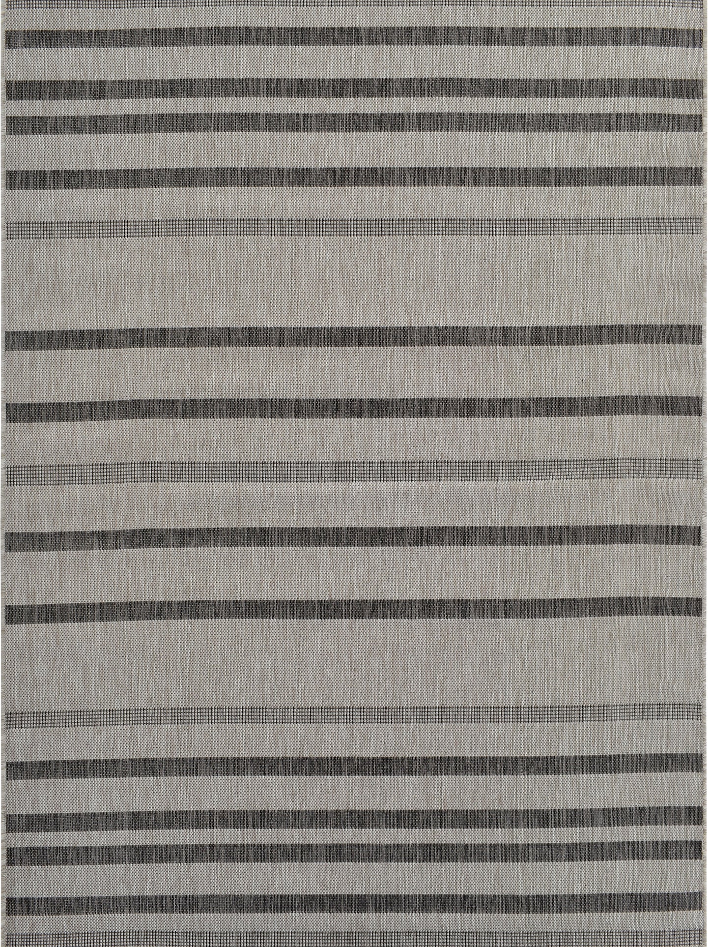 Tappeto disegno a righe grigio per  esterni balcone terrazzo - VR1002