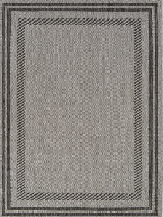 Tappeto outdoor grigio per  esterni balcone terrazzo - VR1004