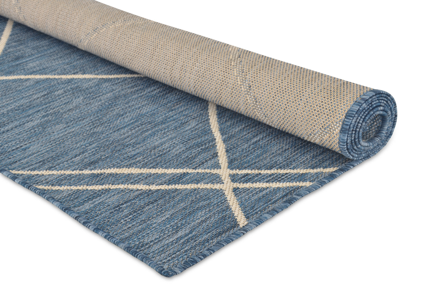 Tappeto outdoor azzurro per balcone terrazzo veranda - VR1007