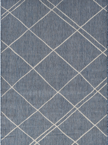 Tappeto outdoor azzurro per balcone terrazzo veranda - VR1007