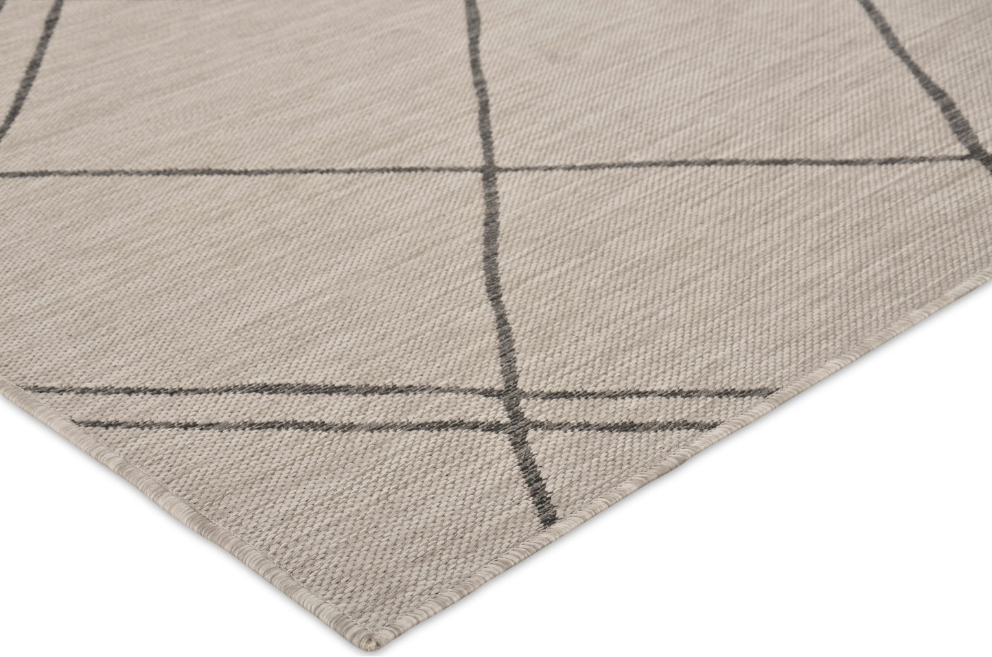 Tappeto outdoor grigio per balcone terrazzo veranda - VR1005