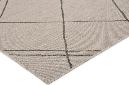 Tappeto outdoor grigio per balcone terrazzo veranda - VR1005