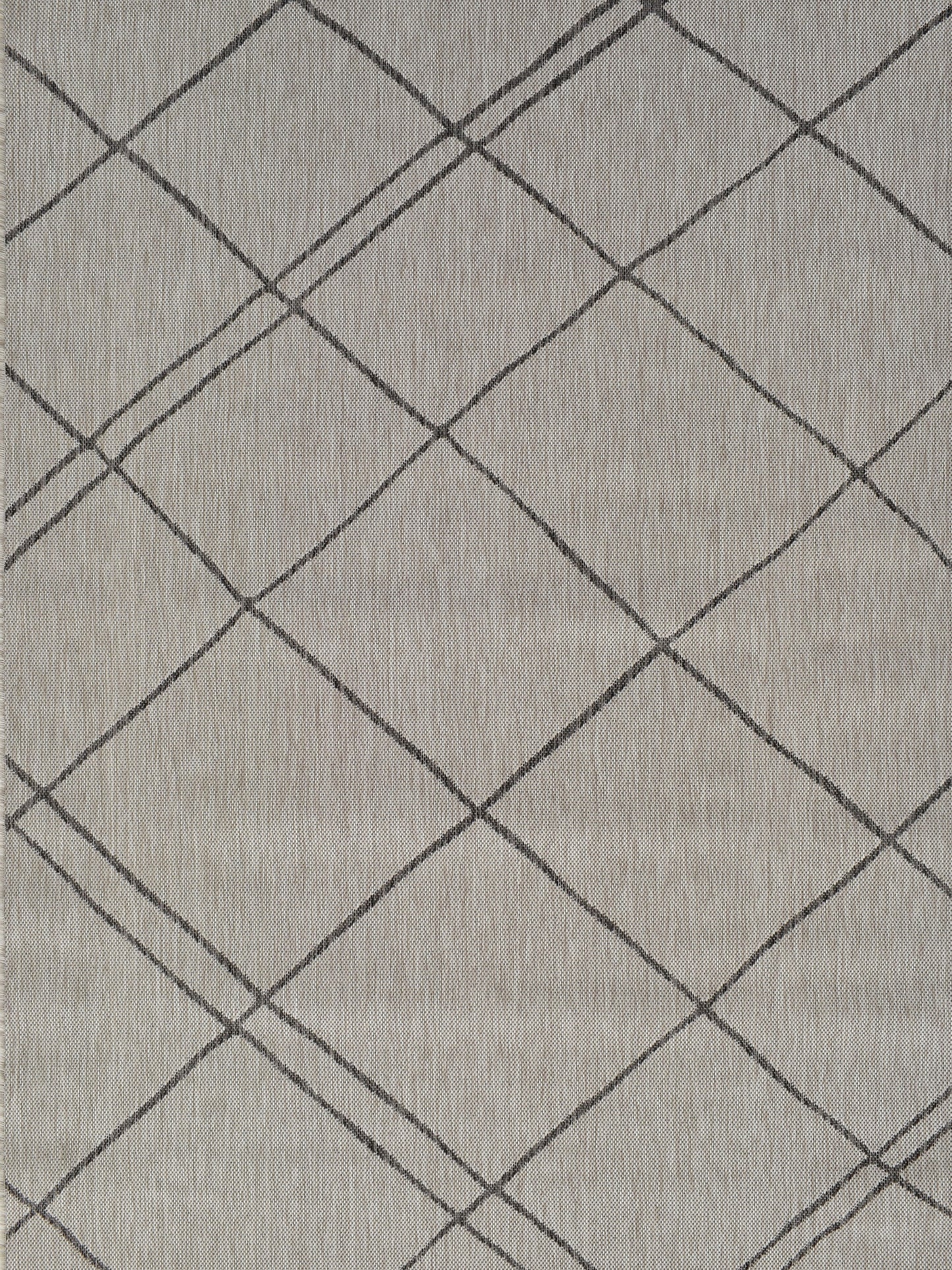Tappeto outdoor grigio per balcone terrazzo veranda - VR1005