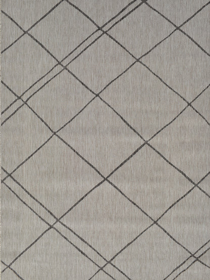 Tappeto outdoor grigio per balcone terrazzo veranda - VR1005