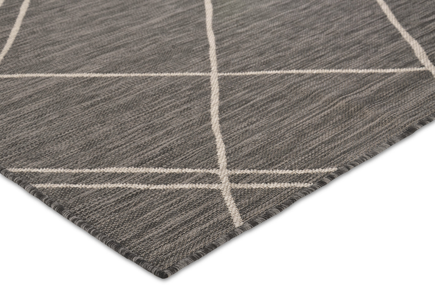 Tappeto outdoor grigio scuro per balcone terrazzo veranda - VR1006