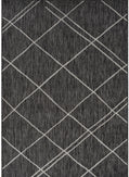 Tappeto outdoor grigio scuro per balcone terrazzo veranda - VR1006