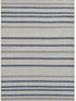 Tappeto disegno a righe avorio azzurro per  esterni balcone terrazzo - VR1001
